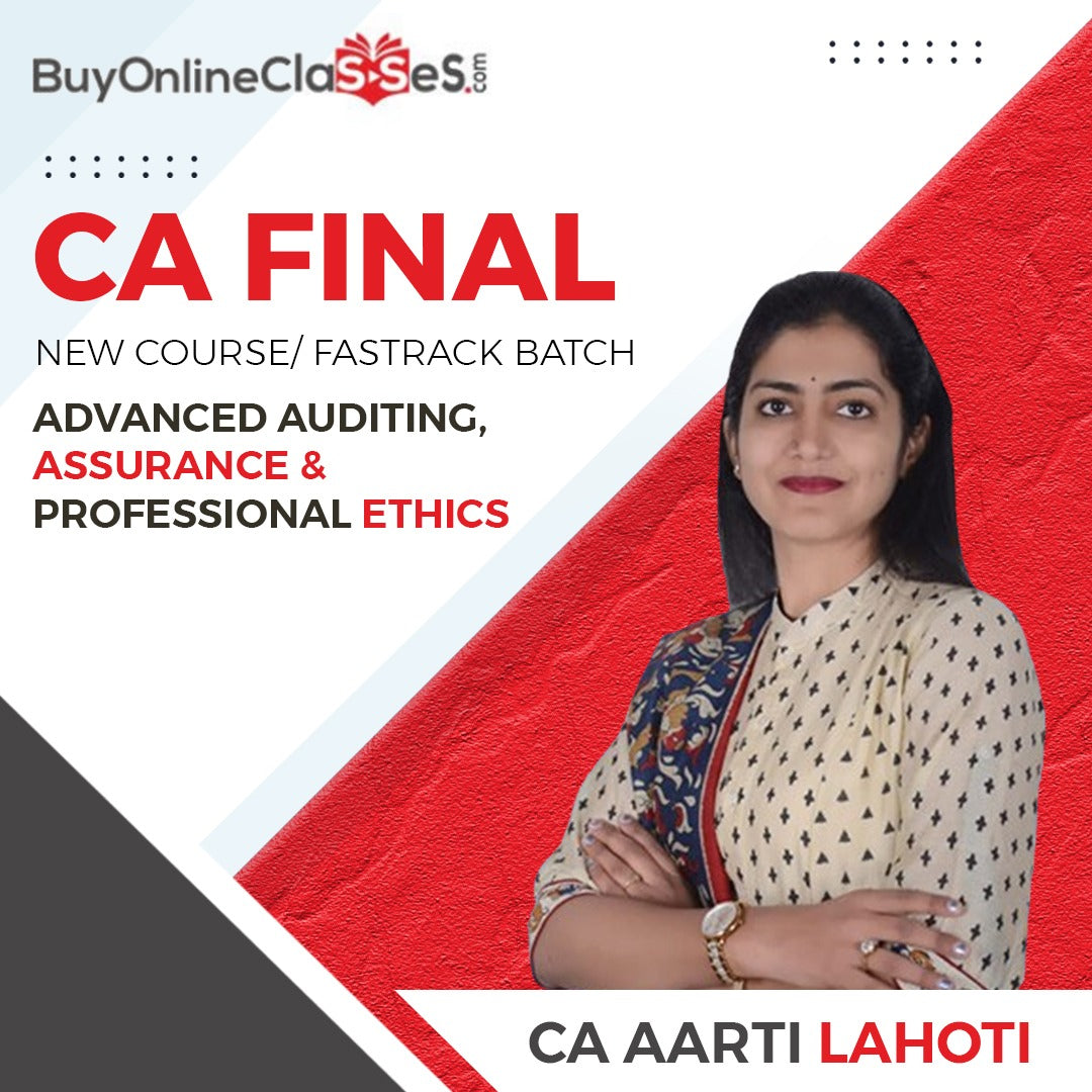 CA Final Audit New Fastrack Batch By CA Aarti Lahoti