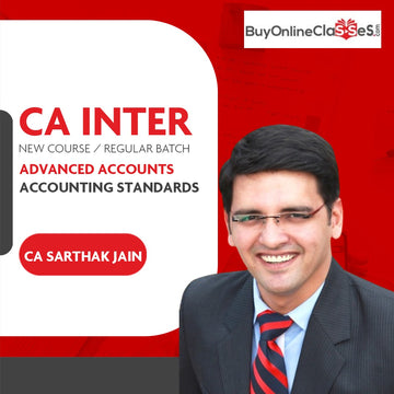 CA Inter Advanced Accounts Accounting Standards Regular Batch By CA Sarthak Jain