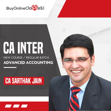 CA Inter Advanced Accounts Regular Batch By CA Sarthak Jain