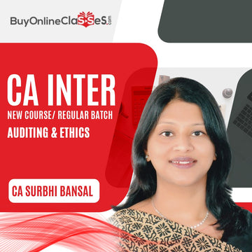 CA Inter Auditing and Ethics Regular Batch By CA Surbhi Bansal