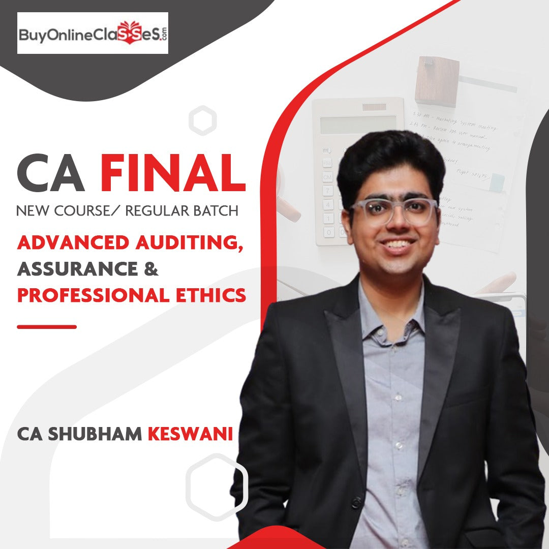 CA Final Auditing New Syllabus Regular Batch By CA Shubham Keswani