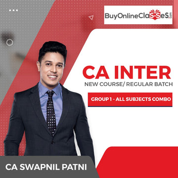 CA Inter Group 1 All Subjects Combo | Regular Batch By CA Swapnil Patni Classes - For May 24 & Nov 24 Exams | ICAI New Course