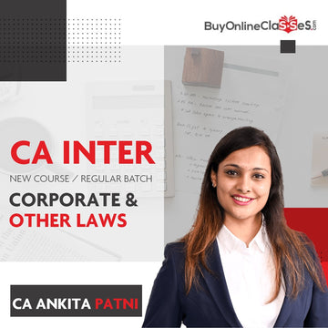 CA Inter Corporate & Other Laws Regular Batch By CA Ankita Patni