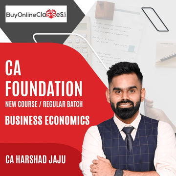 CA Foundation Business Economics Regular Batch By CA Harshad Jaju