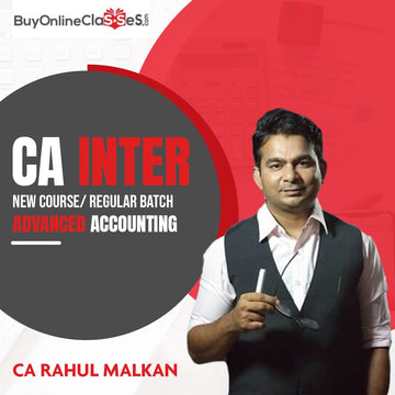 CA Inter Advanced Accounting Regular Batch By Prof Rahul Malkan